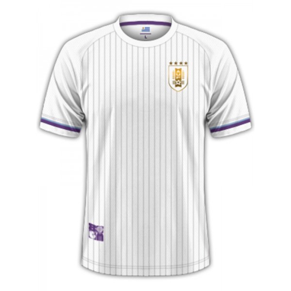 Uruguay maillot extérieur uniforme de football homme blanc sportswear kit de football haut chemise 2024 Copa America